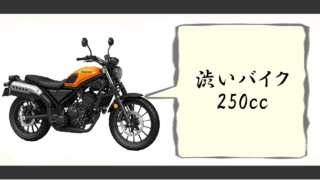 渋いバイク250
